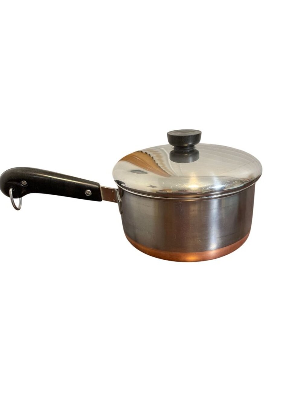 1940's era Revereware 2 Qt Sauce Pot with Lid